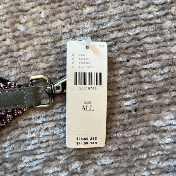 Anthropologie Textured Fringe Bag Strap - Picture 5 of 7